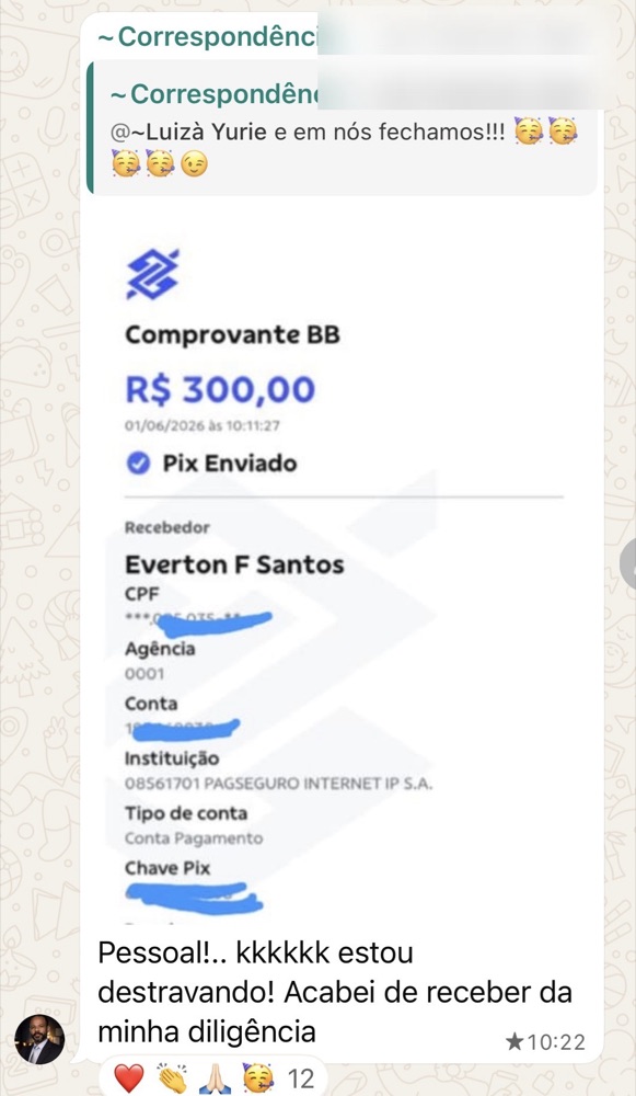 Depoimento de aluna